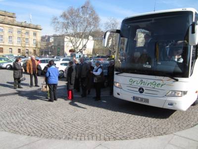 Besuch im Landtag - CDU Gerstetten und Steinheim sind am 7.3.2013 am Landtag angekommen.