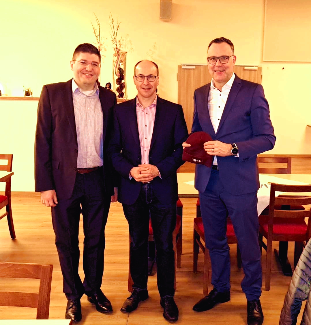 v.l. Matthias Weber, Michael Kolb, Siegfreid Lorek